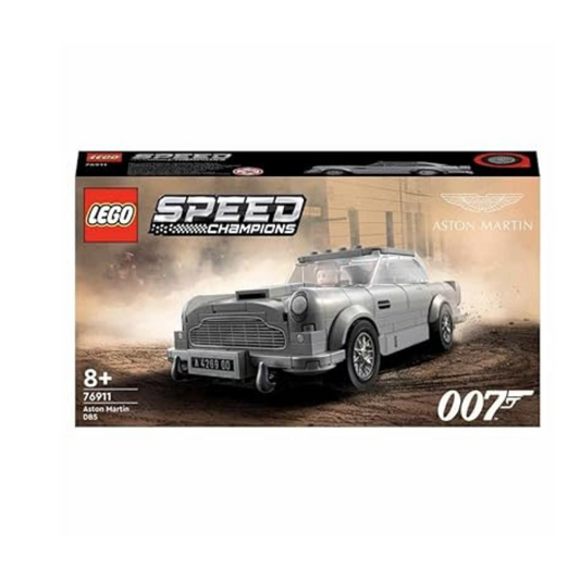 LEGO Speed Champions 007 Aston Martin DB5 76911 Building Kit (298 Pieces)