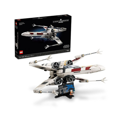 LEGO Star Wars Ultimate Collector Series X-Wing Starfighter Building Set for Adults, Star Wars Collectible for Build and Display with Luke Skywalker Minifigure, Fun Gift Idea for Star Wars Fans, 75355