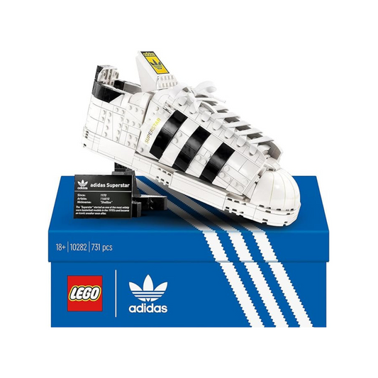 LEGO Adidas Originals Superstar 10282 Building Kit (731 Pcs),Multicolor