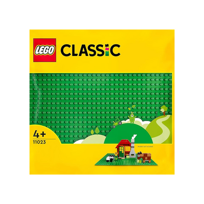 LEGO Classic Green Baseplate 11023 Building Kit for Kids (1 Piece)