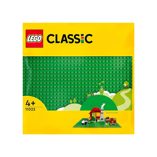 LEGO Classic Green Baseplate 11023 Building Kit for Kids (1 Piece)