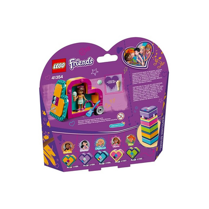 LEGO Friends Andrea's Heart Box Building Blocks for Girls (84 Pcs) 41354