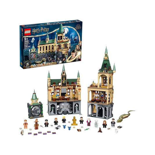 Lego Harry Potter Hogwarts Chamber of Secrets 76389 Building Kit with The Chamber of Secrets and The Great Hall; New 2021 (1,176 Pieces)