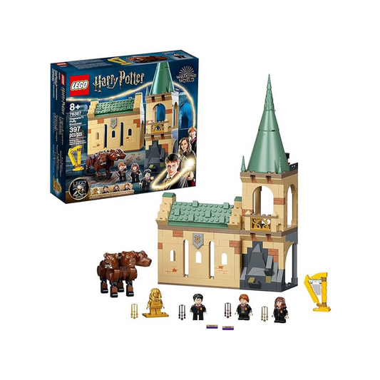 LEGO Harry Potter Hogwarts: Fluffy Encounter 76387 Building Kit; 3-Headed Dog Hogwarts Set; Cool|Collectible Toy; New 2021 (397 Pieces)|Multicolor