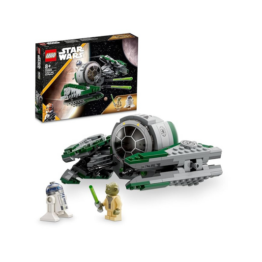 LEGO Star Wars Yoda’s Jedi Starfighter 75360 Building Toy Set (253 Pieces)