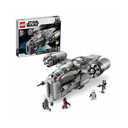 LEGO 75292 Star Wars The Bounty Hunter's Ship, Space Toy, 2 Figurines, The Mandalorian, Baby Yoda, Gift Boys and Girls From 10-12 Years Old
