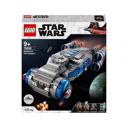 LEGO 75293 Star Wars Resistance I-TS Transport Shuttle Toy with Rebels Figures, Disney World Building Set