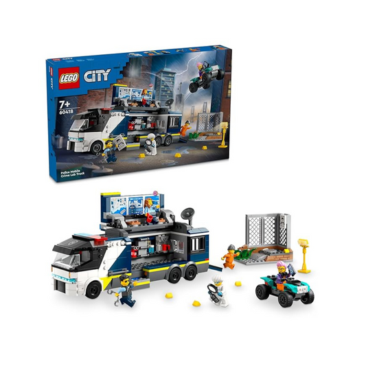 LEGO City Police Mobile Crime Lab Truck Toy 60418(674 Pieces)