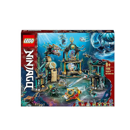 LEGO 71755 Ninjago Temple of The Endless Sea Building Set, Underwater Playset with Ninja Kai, Toy for Kids 9+ Years Old