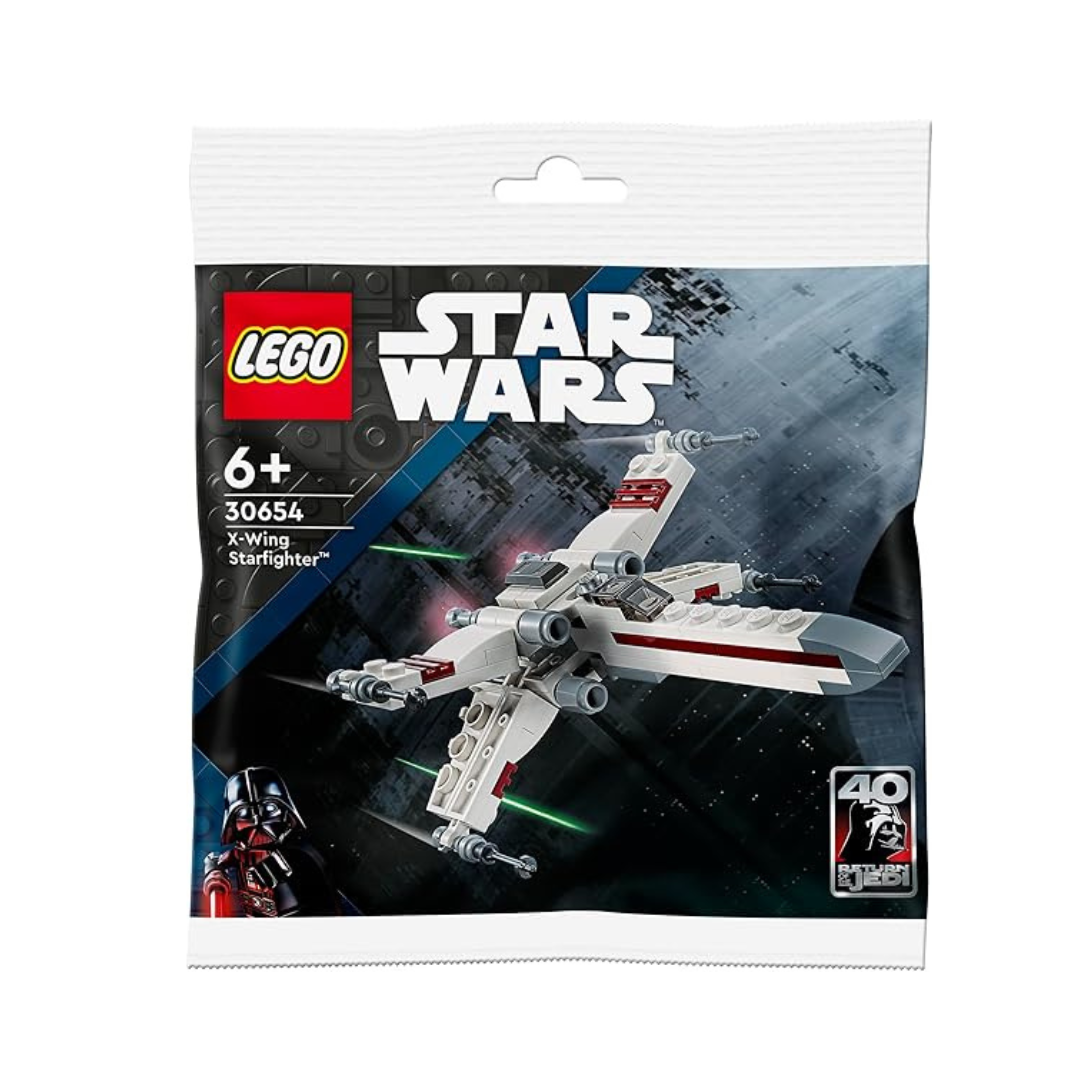 LEGO X-Wing Starfighter 30654 Building Block Toy Set,Multicolor