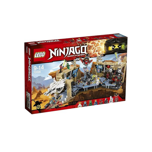 Lego NinjaGo cave Base Ninja-Based X 70596