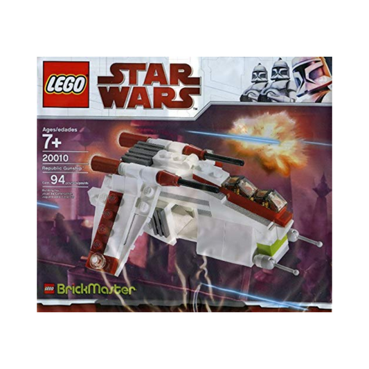LEGO Star Wars Brick Master Exclusive Mini Building Set 20010 Republic Attack Gunship Bagged