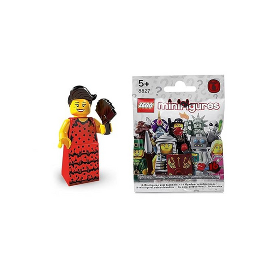 Lego Collectable Minifigures: Flamenco Dancer Minifigure - Series 6