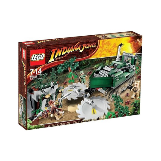 LEGO Indiana Jungle Cutter 7626 New in Sealed Box.