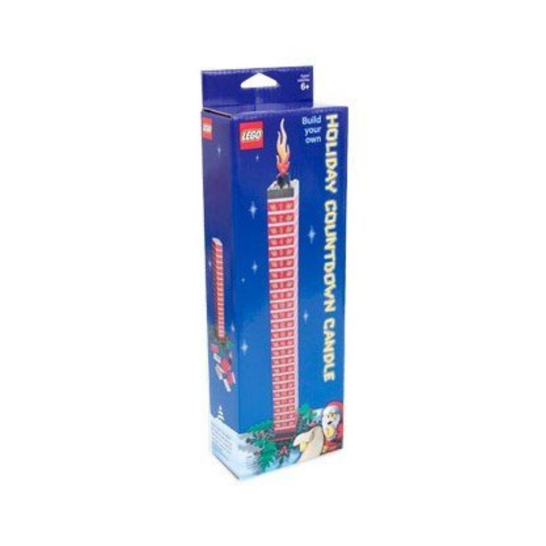 LEGO Build Your Own Holiday Countdown Candle