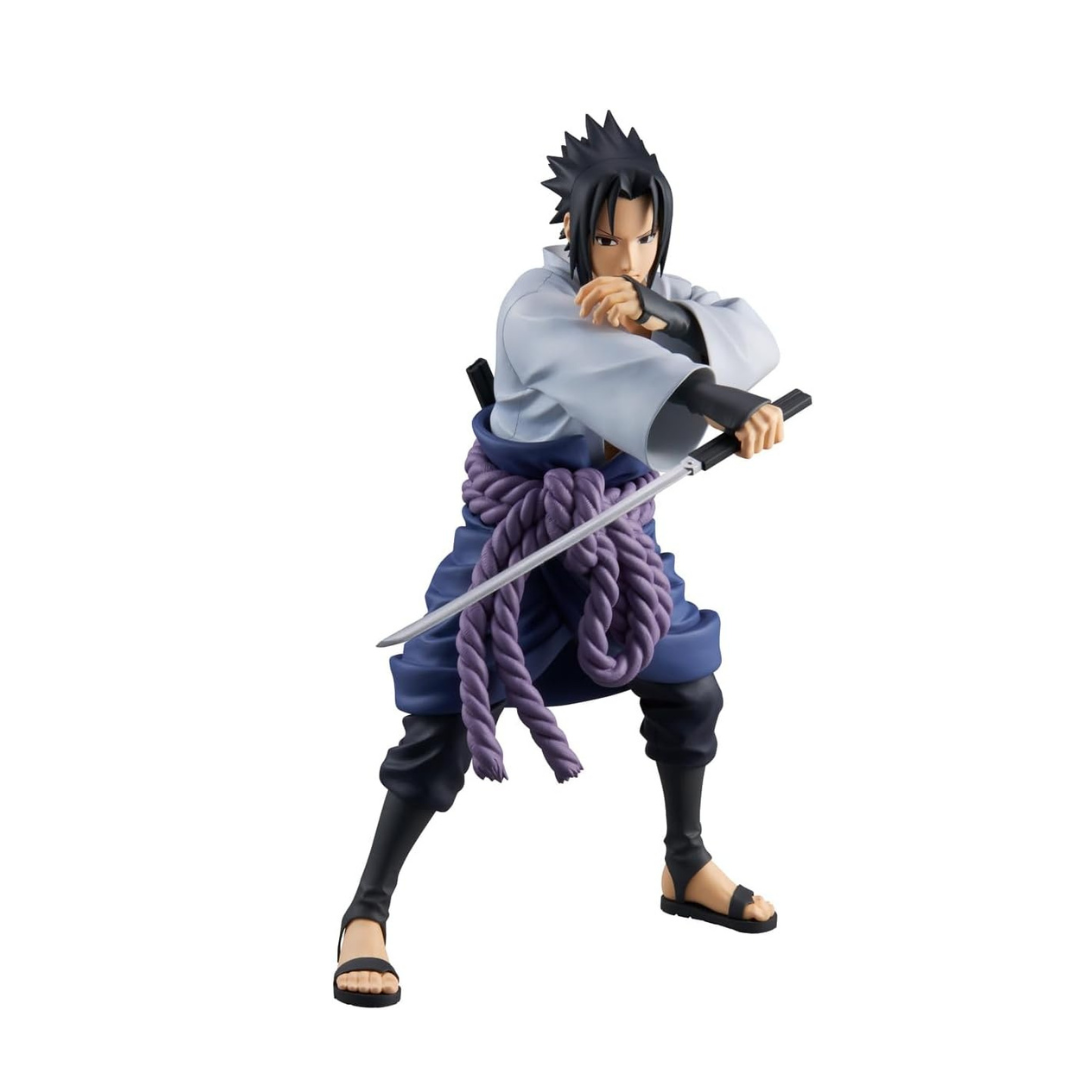 Banpresto Naruto Shippuden Uchiha Sasuke Grandista Figure