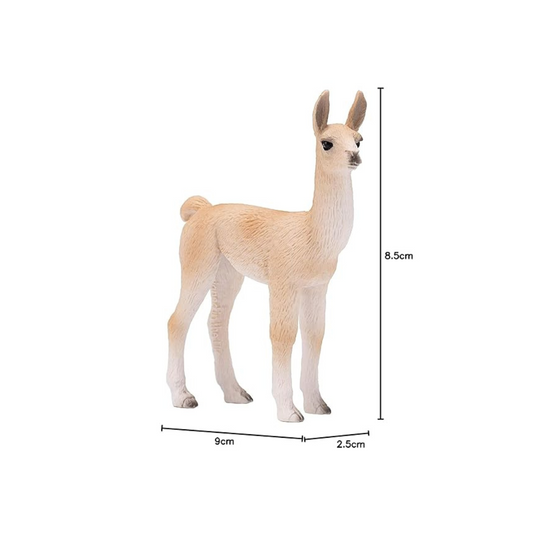 Mojo Lama Baby Realistic International Wildlife Hand Painted Toy Figurine