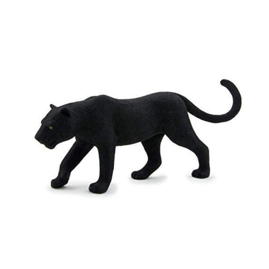 Mojo Fun - Wildlife 387017 Black Panther - Realistic International Wildlife Toy Replica