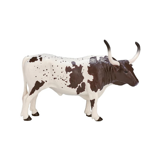 Mojo Fun 387222 Texas Longhorn Bull Realistic Farm Cow