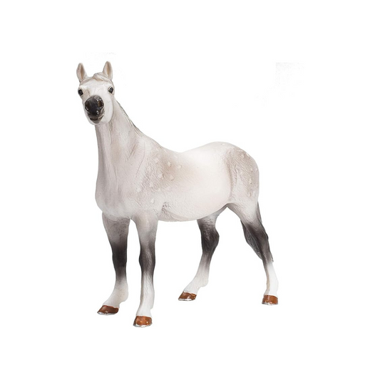 Mojo  Orlov Trotter Dongle Grey Realistic Horse Toy Replica Hand Painted Figure