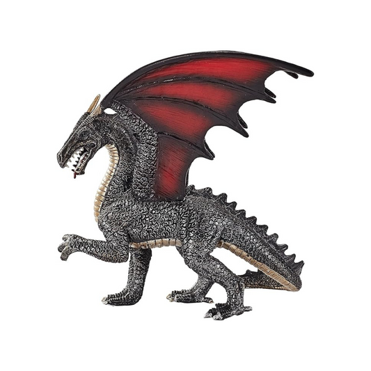 Mojo Fun 387215 Steel Dragon - Fantasy Figurine / Toy Figure
