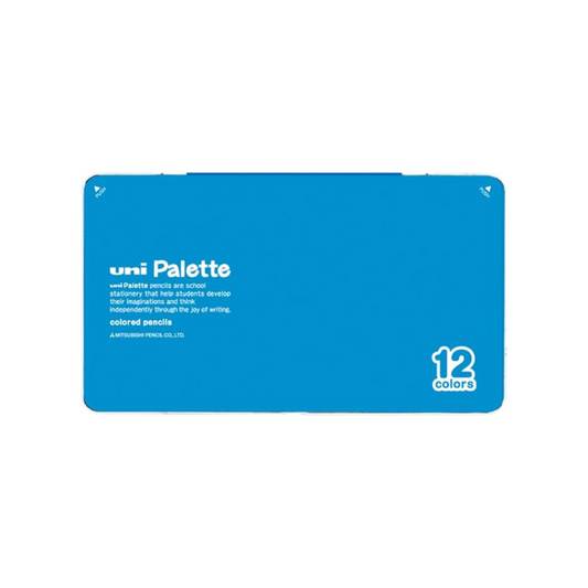 Uni Mitsubishi pencil Colored Pencil 880 Uni Palette Elementary School Light Blue 12 Colors K88012CPLT.8