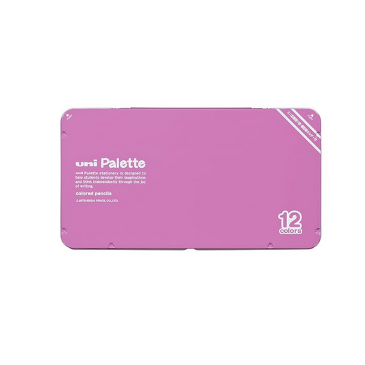 Uni Mitsubishi Pencil Colored Pencil Uni palette K89012CPLT.13 Pink 12 Color Set