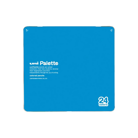 Uni Mitsubishi Pencil Colored Pencil 880 Uni Palette Elementary School Student Light Blue 24 Colors K88024CPLT.8