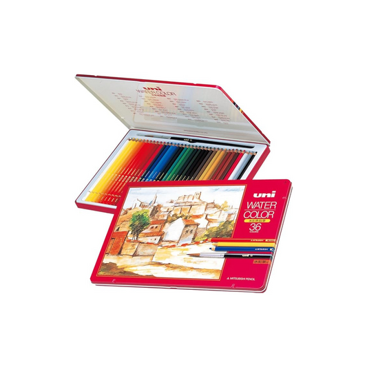 Uni Mitsubishi Pencil Watercolor Pencil Uni Watercolor 36 Colors UWC36C