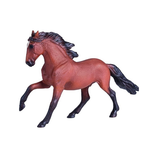Mojo Lusitano White Realistic International Wildlife Toy Replica Hand Painted Figure