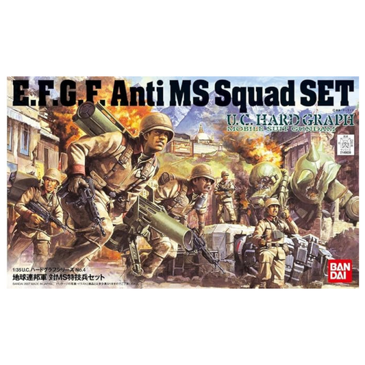 Bandai Hobby Hguc Anti Ms Squad Set "Mobile Suit Gundam: The 08th Ms Team" Model Kit (1/144 Scale)