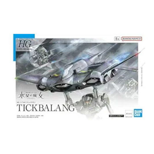 HG Mobile Suit Gundam Mercury Witch Tick Barun 1/144 Scale Color Coded Plastic Model