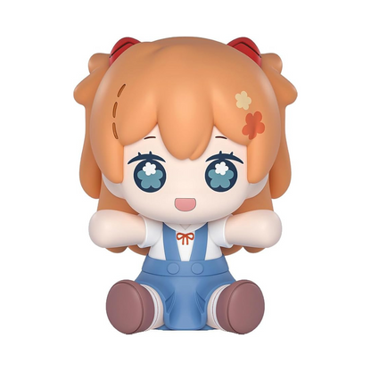GOOD SMILE Huggy Rebuild of Evangelion Shikinami Asuka Langley School Uniform Ver. Plastic Painted Complete Figure