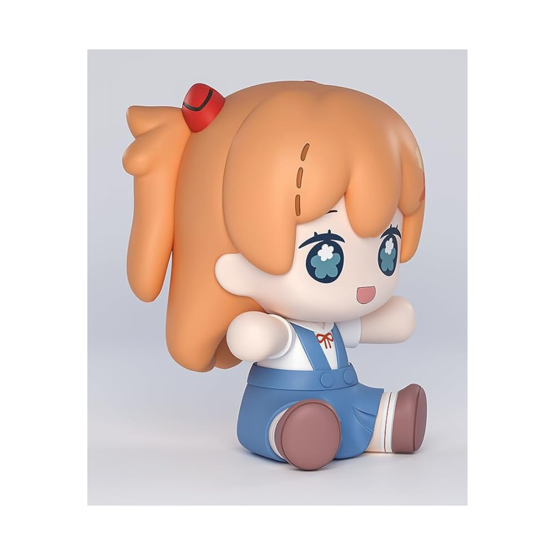 GOOD SMILE Huggy Rebuild of Evangelion Shikinami Asuka Langley School Uniform Ver. Plastic Painted Complete Figure