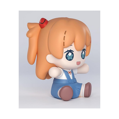 GOOD SMILE Huggy Rebuild of Evangelion Shikinami Asuka Langley School Uniform Ver. Plastic Painted Complete Figure