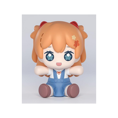 GOOD SMILE Huggy Rebuild of Evangelion Shikinami Asuka Langley School Uniform Ver. Plastic Painted Complete Figure