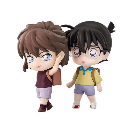 GOOD SMILE Qset+ Detective Conan Edogawa & Ai Haibara, Non-scale, Plastic, Painted Finished Product