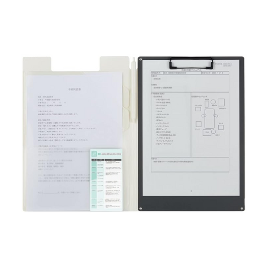 KOKUYO Joha MC50W Clip Holder, Plain White, For Organizing Documents