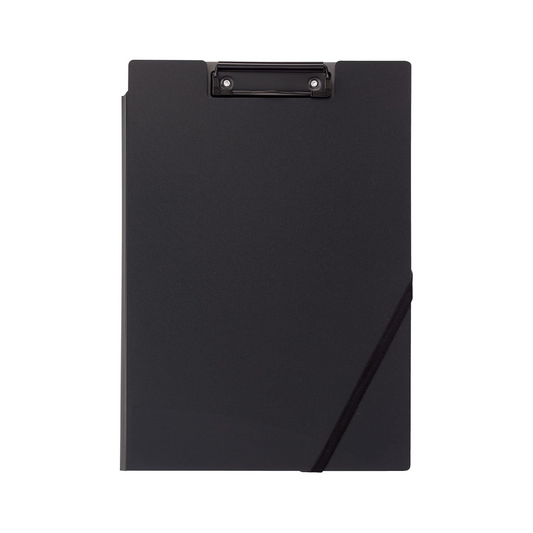 KOKUYO Joha MC50D Clipboard, Clip Holder, Deep Black, For Organizing Documents