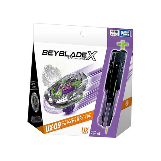 BEYBLADE X Beyblade X UX-09 Starter Samurai Saver 2-70L