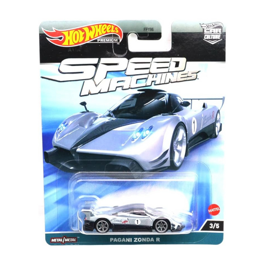 Hot Wheels 1:64 Scale Speed Machines - Pagani Zonda R