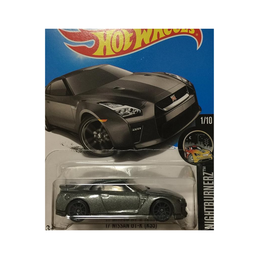 Hot Wheels Twin Mill '17 Nissan Gt-r (r35) Nissan Nissan Silver Black # 364