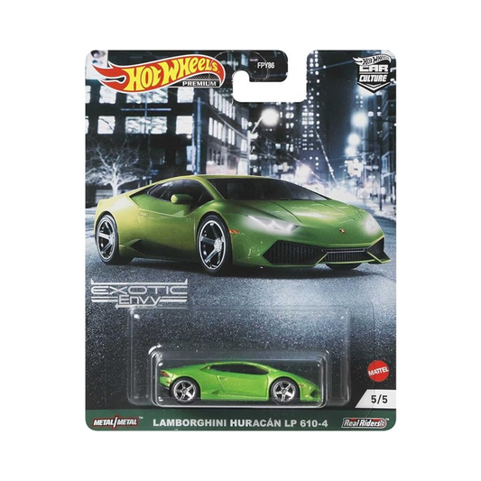Hot Wheels Car Culture Exotic Envy Lamborghini Huracan LP 610-4 GRJ74