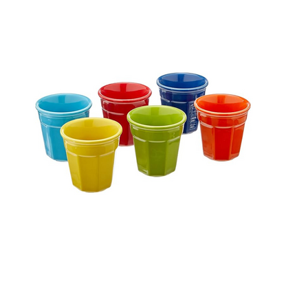 Bialetti Espresso Cup Set - Multicolor (6 Pack)