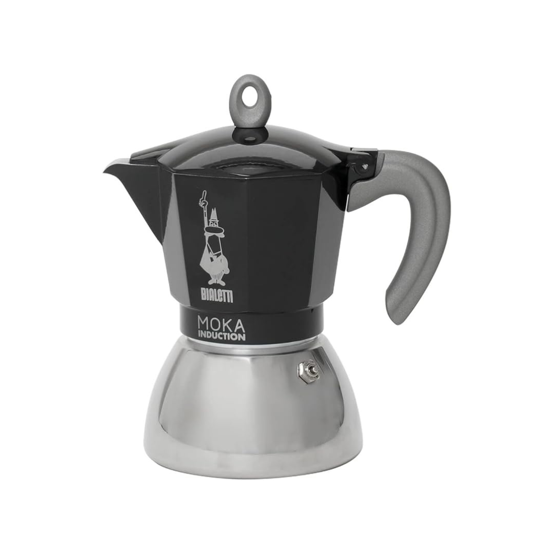 Bialetti Moka Induction 6 Cups Black 6936