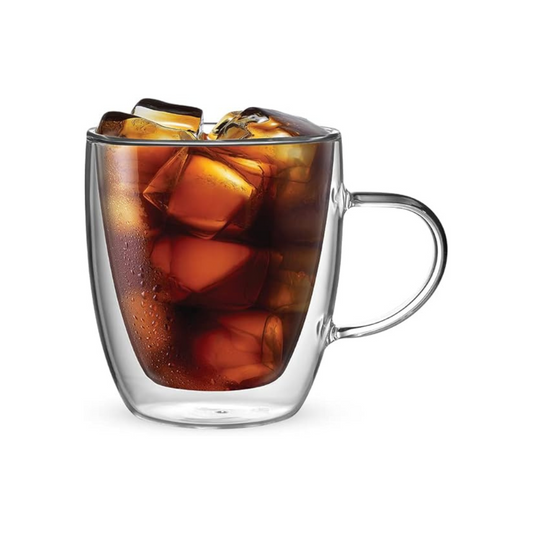 Bialetti Capri Double Wall Glass Heat Resistant Glass