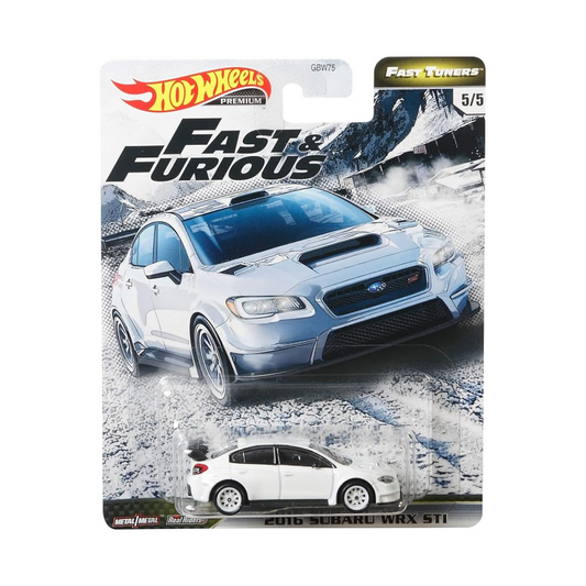 Hot Wheels 2016 Subaru WRX STI (GJR66)