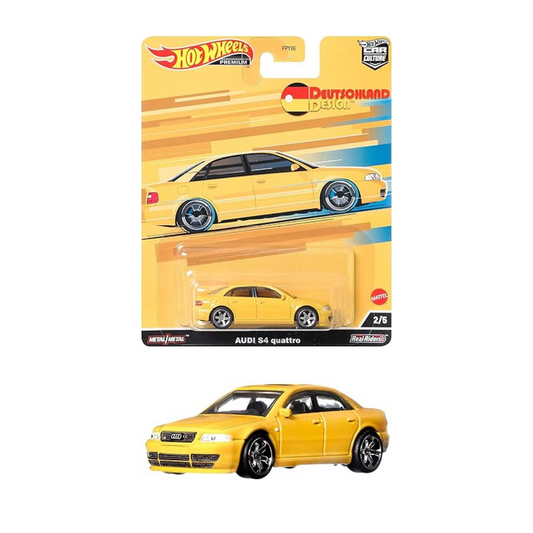 Hot Wheels HCJ95 Car Culture German Design Audi S4 Quattro