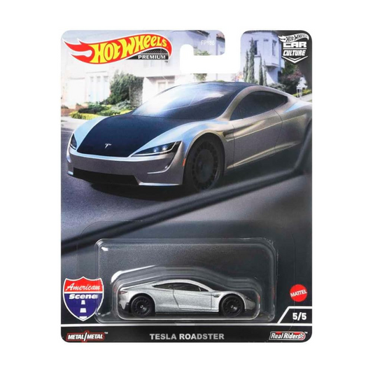 Hot Wheels HCK02 Car Culture American Scene Tesla Roadster