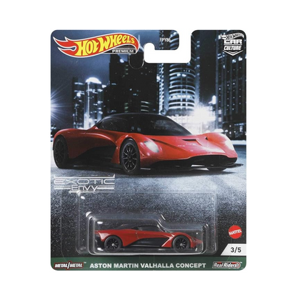 Hot Wheels GRJ75 Car Culture Exotic Envy Aston Martin Valhalla Concept